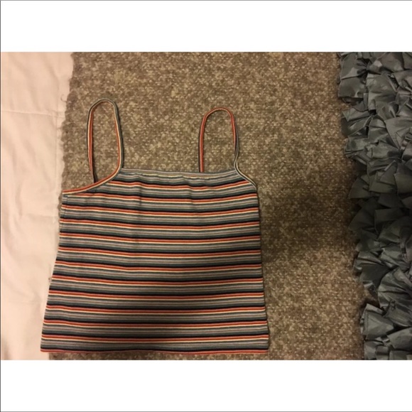Brandy Melville rainbow Faye tank top - Picture 3 of 3